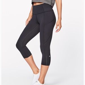 Lululemon fast and free crop - WORN ONCE